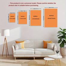 1pc Art Decor Modern Custom Unframed Canvas Poster - Family Anniversary Memory Decoration - Personalized Photo Art Decoration With Added Text And Photos Wall Art Decor For Home Office, Living Room, Bedroom - Indoor Wrapped Canvas Wall Hanging - Red and White - View 8