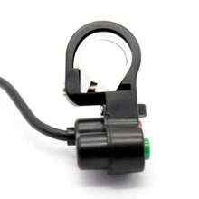 Manubrio modificato per moto, interruttore elettrico per bicicletta elettrica/scooter, pulsante di accensione/spegnimento del clacson e degli indicatori di direzione, interruttore della luce, manubrio da 7/8 per motocicletta