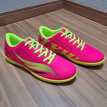 Men Football Shoes - 玫紅色 - 查看 4