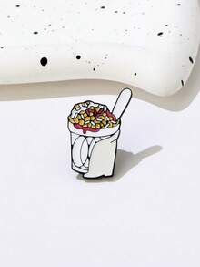 1/4 Chiếc Màu Xanh Mới Cốc Kem Cài Áo Cho Quần Áo, Phụ Kiện, Mũ, Túi Xách - Trâm cài mới - Xem 7