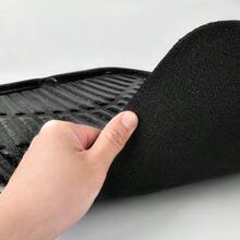 Shining Glitter Car Floor Mats 3D Leather Waterproof All Weather Universal Trim To Fit AntiSlip Safety Light Easy Clean Install Fit For SUV Truck Auto Sedan Van 4 Piece Black Glitter - AllBlackGlitter - View 6