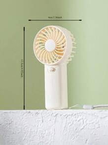Batterie compacte et légère - Idéal pour le bureau, l'extérieur, les voyages et le camping - Restez au frais n'importe où ! Gadget parfait pour se rafraîchir en été, mini ventilateur portable de poche, super pratique. La décoration parfaite - Le cadeau parfait. C'est le choix idéal pour la décoration de la maison.