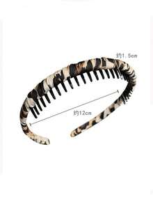 1/5pcs Double Layer Oversized Bow Headband, Elegant Lady Style Solid Color Simple Versatile Headpiece For Street, Gathering, Party ,Gifts ,Hair Hoop Hairband For Women Hair Accessories Head Accessories - Multicolor - View 11