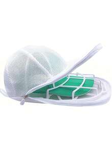 Set di sacchetti a rete rimovibili e lavabili per il lavaggio dei cappelli, strumento per la lavanderia per evitare la deformazione dei cappelli, per uso domestico
