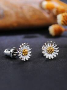 一对时尚立方氧化锆耳钉，女士婚礼、订婚、周年纪念、派对首饰、情人节礼物