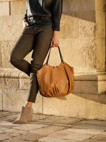 DIY Leather Craft Buttons, Foldable Sewing Accessories, Crochet/Wallet/Handbag Making, Artificial Leather Sewing Snap Buttons, Multi-Color Buttons, Suitable For Handbags And Wallets, Metal Rings - Multicolor - View 7