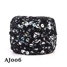 1pc 50g Sequin Thread, Wiring Bead, Fancy Yarn, DIY Bead Yarn, Handmade Size, Color Patch, Size Sequin - Multicolor - View 22