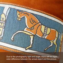 1pc Cartoon Graphic Cushion Cover Without Filler - Orange - View 10