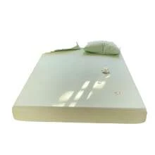 Fitted Sheets - Algodón lavado-verde claro - Ver 5