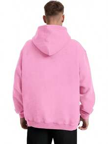 Hatant Oversized Hoodie Sweatshirts For Men Couples Heavyweight Hoodies Pullover Vintage Mens Acid Wash Sweaters Clothes 2025 - Hồng - Xem 3