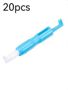 1件装缝纫工具老人穿线器家用缝纫机自动穿线器拉线器穿针器塑料快速缝纫针穿线器 - 藍色 - 查看 12