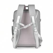 Cabin Flight Bag Backpack 42*28*21cm Travel Rucksack Overnight Carry On Luggage - Grey - View 7