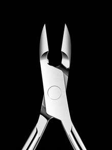 مقص أظافر محترف - مزيل أظافر فائق الحدة للأظافر والأظافر، قاطع جلد ميت دقيق للمناكير والبديكير، أداة قابضة سهلة للاستخدام في الصالون والمنزل