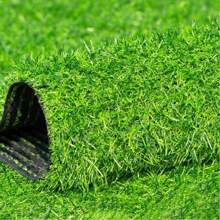 Artificial Synthetic Grass Carpet Carpet Grass Kindergarten Lawn Football Artificial Turf Thickening Engineering Barrier Fake Lawn Artificial Grass Pet Lawn Mat Outdoor Garden Fence Roof Greening School Imitation Lawn Carpet Fake Grass Family Floor Decoration - Green - View 2
