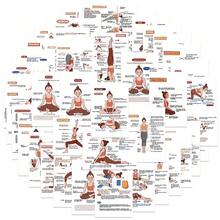 41 件瑜伽姿势分析教学贴纸瑜伽姿势贴花适用于笔记本电脑水瓶电脑手机剪贴簿日记女士女孩圣诞派对用品礼物学校奖励装饰 - 粉色 - 查看 2