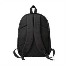 Funny Watermelon Cat Backpack - Lightweight School Bag With Adjustable Strap, Zipper Closure, Black & White Meme Design For Students, College, Travel - Durable Canvas Daypack For Everyday Use, Student Essentials, Playful Print, Sturdy Construction, College Essentials, Fun Print, Hand Washable, College Students, For Teenager - màu đen - Xem 3