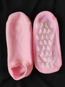 1 对保湿足膜，用于干裂足部护理，温暖凝胶腿套和柔软的 Silique 保湿袜，高弹性循环压力袜，可重复使用的芦荟水疗袜，用于夜间愈合，防滑凝胶袜用于家庭足部护理 - 适合女性/男性、护士、脚部粗糙的跑步者的礼物，是母亲节礼物、婚礼季节回礼、圣诞袜填充物、运动后恢复和冬季足部护理的理想选择 - 彩色 - 查看 14