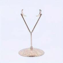 [Beliebte Wahl] 1 Stück Bohemian Kristall Mineral Ausstellungsständer aus Metall, abnehmbar, geeignet für Heim- und Bürodekoration