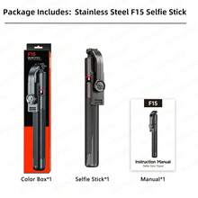 AXNEN 67" Bluetooth Selfie Stick Tripod With Detachable Remote, Extendable Phone Tripod And 3-In-1 Portable Stand, For Live Streaming And Photography, Compatible With IPhone 16/15/14 Pro Max/14 Pro/14/14 Plus/13 Pro Max/13 Pro, Galaxy S22 - Multicolor - View 14