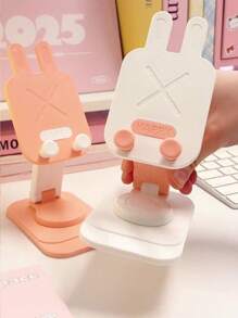 SHElN 1pc Phone Holder, 360 ° Rotation, Lazy Stand, Adjustable To The Appropriate Curvature To Support The Phone, Suitable For Bedside And Desktop Use. Suitable For Mobile Phones Weighing Less Than Or Equal To 200g