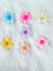 7pcs/10pcs/11pcs/12pcs Faux Animal & Plant Decorative Hole Shoes