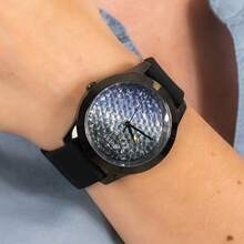 Guess Women's Quartz Watch, Stainless Steel Case, Leather Strap, Quartz Mechanical Waterproof, Suitable For Daily Gatherings And Other Occasions W1223L4 - Blue - View 2