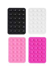 4 pezzi/2 pezzi Impugnatura in silicone per telefono, adatta a tutti i modelli di telefono, supporto adesivo per telefono, maniglia adesiva per telefono senza mani, supporto per impugnatura del telefono per selfie e video compatibile con , telefono Android, regalo per compleanni, famiglia, amici, supporto per telefono, accessori per telefono