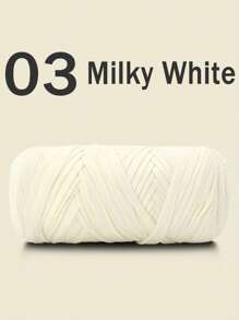 1/2 piezas Hilo de camiseta premium - 200g/pieza Hilo elástico de alta calidad, hilo de poliéster suave y elástico para proyectos de ganchillo vibrantes, ideal para decoración del hogar, manualidades DIY como tejido DIY, proyectos de ganchillo, bolsos tejidos a mano, cestas, mantas, alfombras, zapatos, pantuflas, cojines y muñecas, hilo multicolor | Hilo de poliéster | Hilo acrílico | Accesorios de tejido