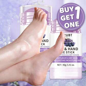 BARUBT 2pcs/Set 40g Blueberry Lavender Foot Care Balm, Hypoallergenic Moisturizing Cream With Plant Extracts, Suitable For Dry Skin, Nourishing And Moisturizing For Feet And Hands, Foot Cream