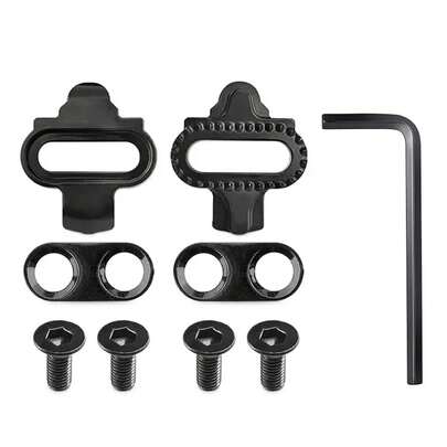 Zapatos de bicicleta de montaña, tacos para Shimano SH51 SPD, tacos de ciclismo con Pedal Spd de liberación múltiple, juego de Clips, accesorios para bicicleta