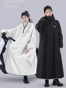 Raincoat Fashion Rain Coat Thickened Rain Coat Waterproof And Windproof Rain Jacket Rain Coat For Women Rain Poncho Multi Functional Raincoats Outdoor Activities Rain Wear Rain Jacket Cycling Traveling Climbing Rain Coat