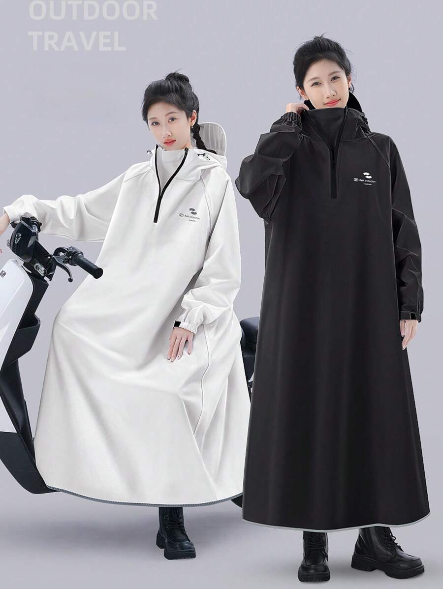 Raincoat Fashion Rain Coat Thickened Rain Coat Waterproof And Windproof Rain Jacket Rain Coat For Women Rain Poncho Multi Functional Raincoats Outdoor Activities Rain Wear Rain Jacket Cycling Traveling Climbing Rain Coat