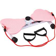 ZJchao Rueda para Abdominales, Herramienta de Acondicionamiento Físico de Torcedura de Cintura, Máquina de Torsión de Cintura, Tablero de Ejercicios de Abdomen de Pie para Fortalecimiento - 1 - Ver 1