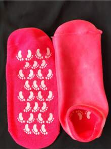 1 对保湿足膜，用于干裂足部护理，温暖凝胶腿套和柔软的 Silique 保湿袜，高弹性循环压力袜，可重复使用的芦荟水疗袜，用于夜间愈合，防滑凝胶袜用于家庭足部护理 - 适合女性/男性、护士、脚部粗糙的跑步者的礼物，是母亲节礼物、婚礼季节回礼、圣诞袜填充物、运动后恢复和冬季足部护理的理想选择 - 彩色 - 查看 15