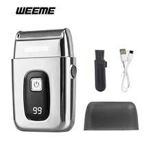 WEEME 1 件 Maquina 剃须刀，男士胡须修剪器，无线电动剃须刀，用于胡须造型和日常修饰，USB 可充电，小巧便携 - 彩色 - 查看 10