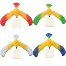 1 pieza Juguete creativo de ave/águila en equilibrio, juguete científico para demostrar el equilibrio gravitacional - Multicolor - Ver 7