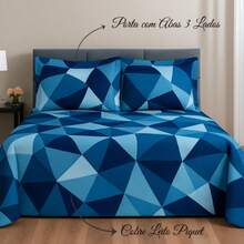 Quilts - khảm xanh - Xem 4