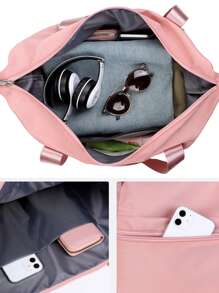 Large Capacity Expandable Duffel Bag, Wet And Dry Separation Sports Fitness Tote Bag, Multifunctional Travel Bag, Sports Duffel Bag