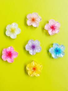 7pcs/10pcs/11pcs/12pcs Faux Animal & Plant Decorative Hole Shoes