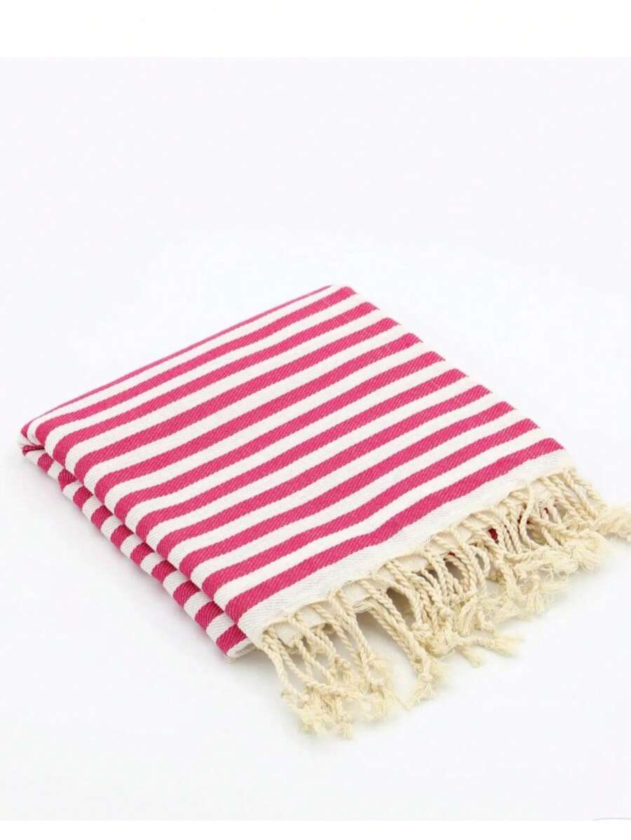 Serviette de plage en bambou 100% douce et séchage rapide 90x190 cm | FABRIQUÉ EN TURQUIE - Noir - Voir 1