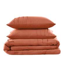 2/3 Pieces Bedding Comforter Set,Cozy Premium All Season Home Textile Fits Modern Bedroom Décor, Only 2-Pcs-Set For Twin-Twin XL Size,Christmas New Year Holiday Gifts - 亮橙色 - 查看 8