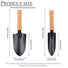 1pc Personalized Garden Big Shovel - Custom Name - Laser Engraved Name-Perfect For The Gardener In Your Family!