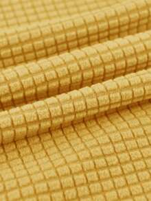 2Pcs/Set Polar Fleece Folding Chair Covers Elastic Dining Chair Slipcovers Chairs Seat With Backrest Cover Protector Wedding - Multicolor - View 9