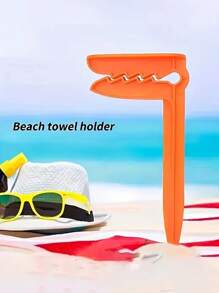 5 件装重型塑料沙滩巾夹 - 可将毛巾、衣服和毯子牢固地固定在晾衣绳或挂架上晾干，衣夹，防风衣夹，大号晾衣夹，用于晾衣绳，用于椅子，特大号塑料衣夹，用于泳池躺椅，用于沙滩椅的安全夹，颜色随机 - 彩色 - 查看 7