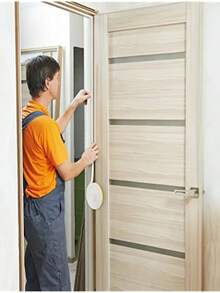 1 Roll 5.0meter Self-Adhesive Weatherproof Door & Window Seal Strip - Durable Plastic Insulation For Collision Prevention, Draft Protection & Energy Efficiency - Multi-Color Options (White, Yellow, Brown, Grey, Black), Simple Sealing Tape | Easyinstall Sealing, Sealant High Quality Room Decor Home Decor Wall Decor Wall Stickers Stickers Living Room Decor Personalised Stickers