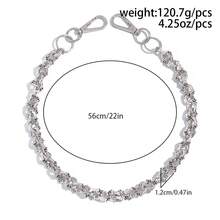 1pc Exaggerated Personalized Men's New Skull Chain Jeans Accessory, Niche Hip Hop Style, Suitable For Music Festivals And Parties - Skull Trouser Chain - View 3