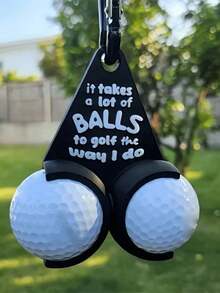 Funny Golf Gift - Golf Ball Holder With Clip, Golf Ball Marker, Golf Ball Stand, Golf Training Tool, Mischievous Golf Ball Holder, Golf Accessories, Excellent Gift For Golf Enthusiasts - Multicolor - View 2