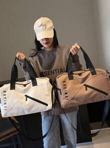 1 geantă de călătorie ușoară mini, geantă de fitness unisex, geantă de depozitare în aer liber, geantă de călătorie, geantă sport pentru excursii, geantă de depozitare de mare capacitate, geantă de umăr crossbody