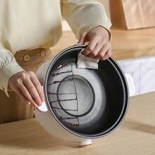 RAF 1,5 l/3 l Cuiseur à riz électrique portable multifonction, cocotte-minute à double couche, batterie de cuisine antiadhésive mini pour appareils électroménagers de cuisine à la maison - Prise de type UE E (220-240 V) - Voir 11