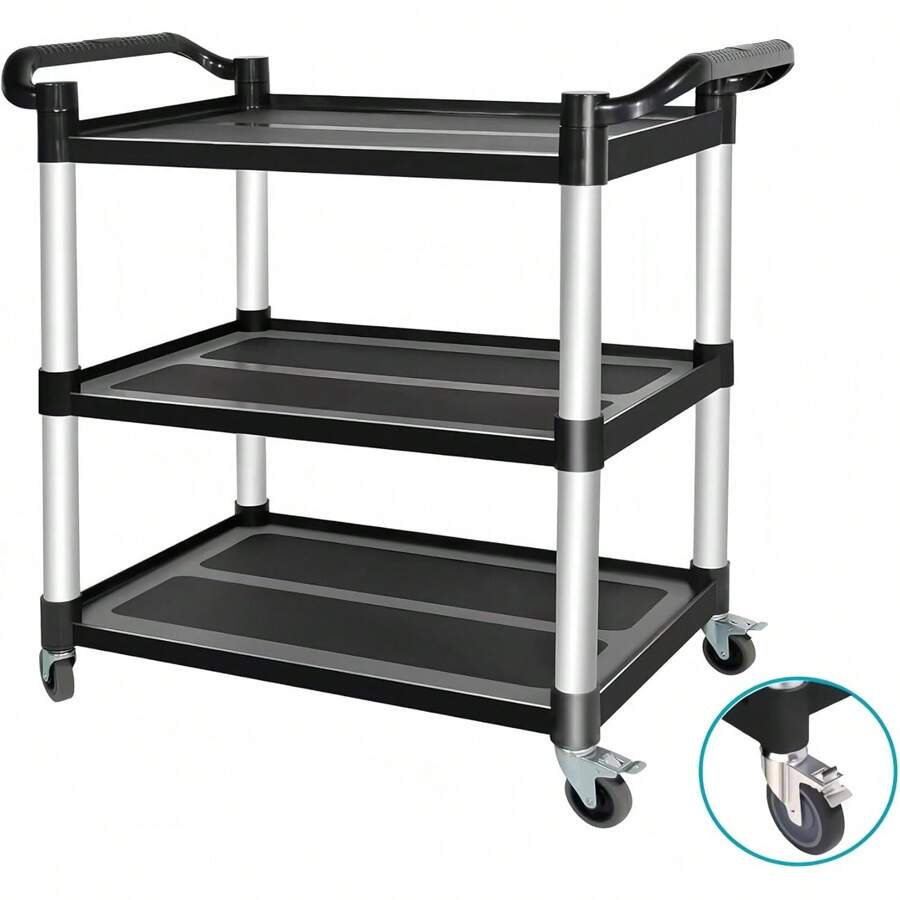Bar & Serving Carts - Negro - Ver 1